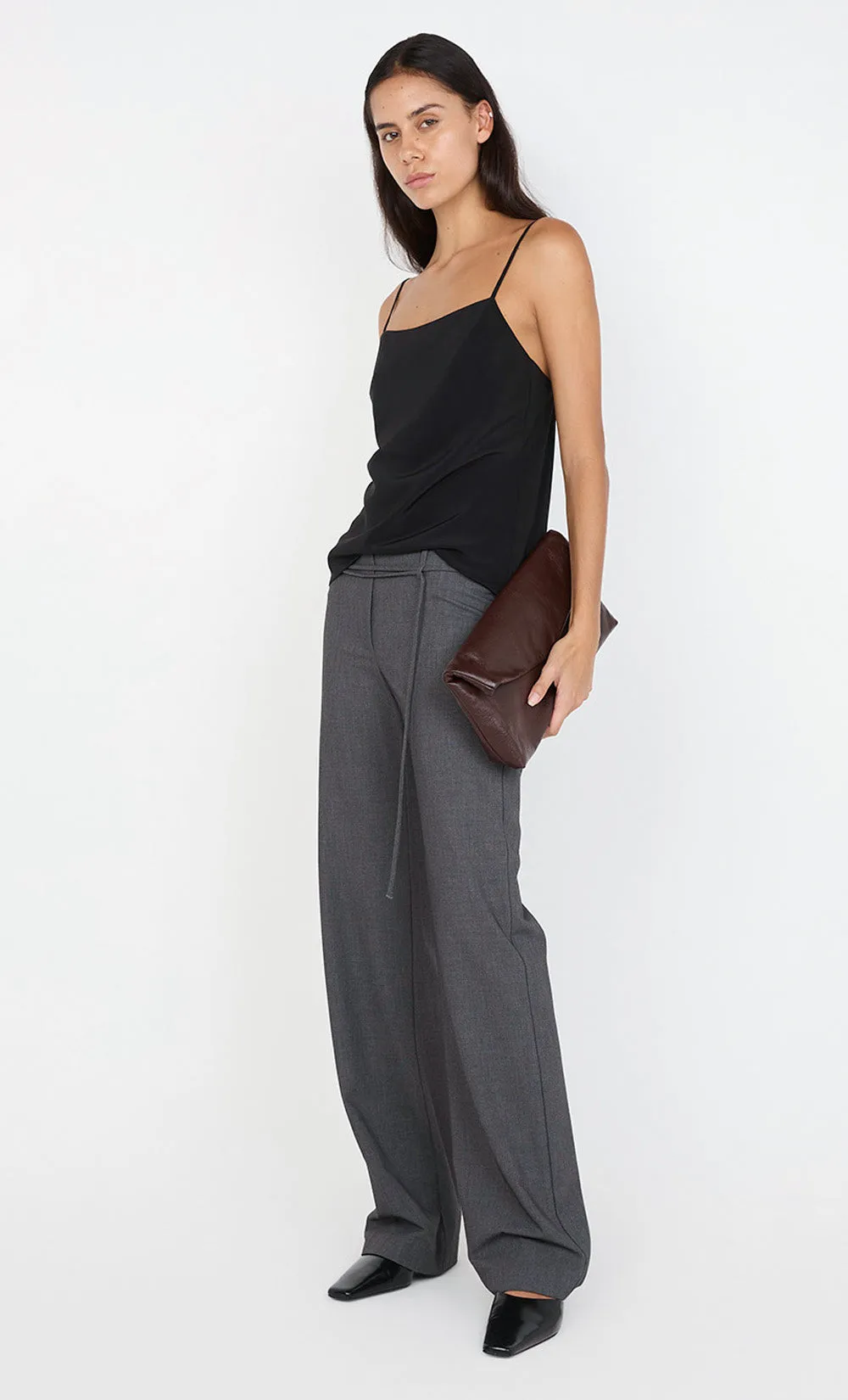 SILK CAMI - BLACK sold by bec + bridge product image thumbnail 5