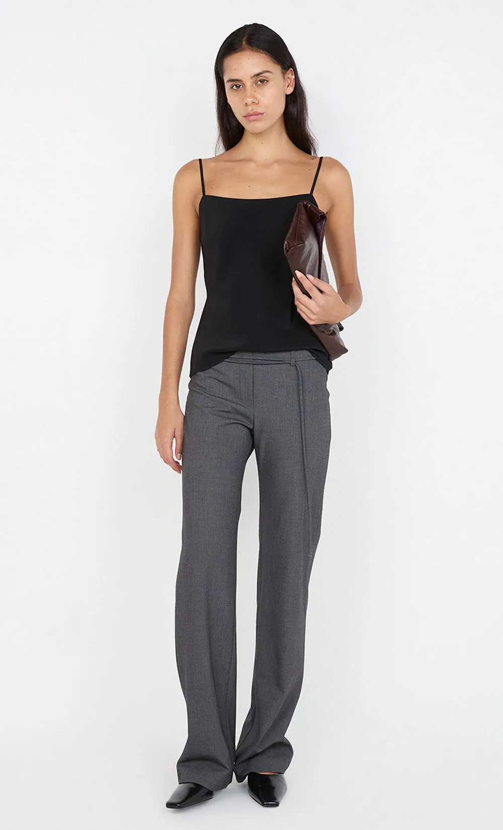 SILK CAMI - BLACK sold by bec + bridge product image thumbnail 4