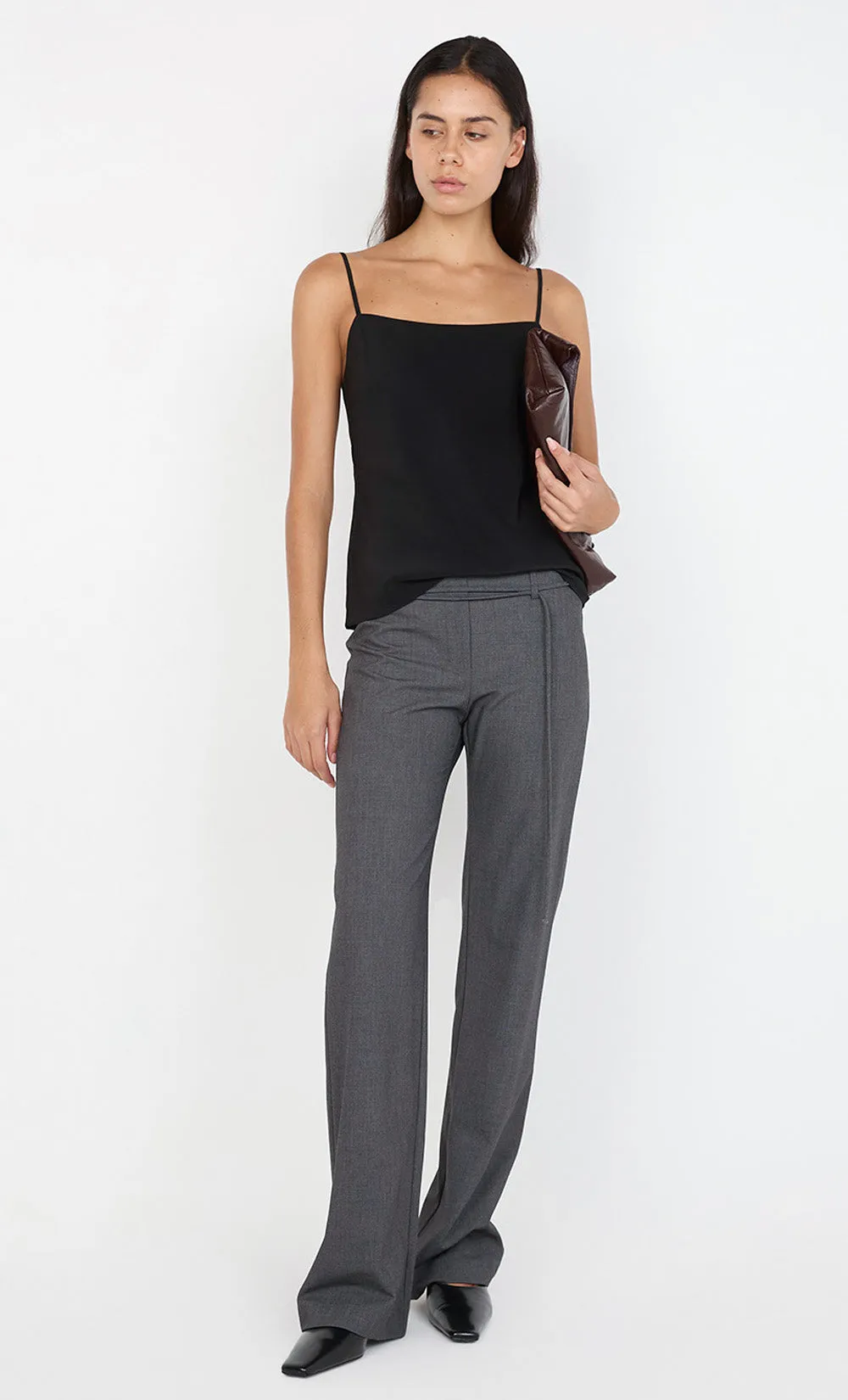 SILK CAMI - BLACK sold by bec + bridge product image thumbnail 3