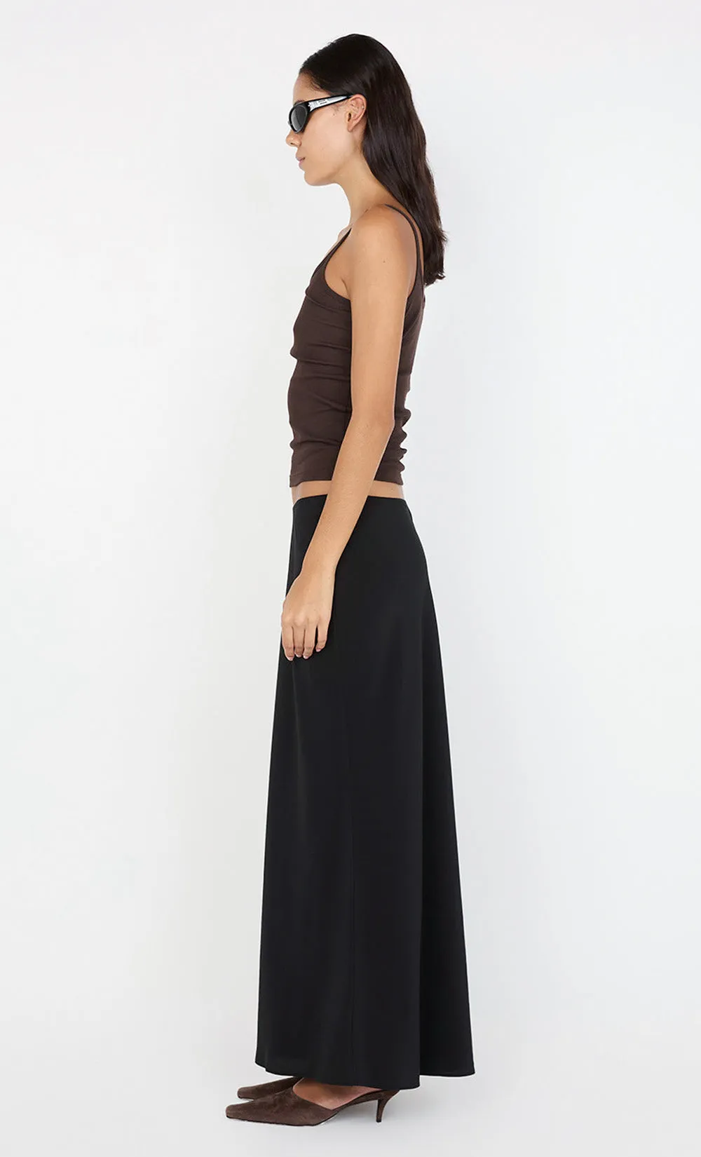 SILK BIAS MAXI SKIRT - BLACK sold by bec + bridge product image thumbnail 5