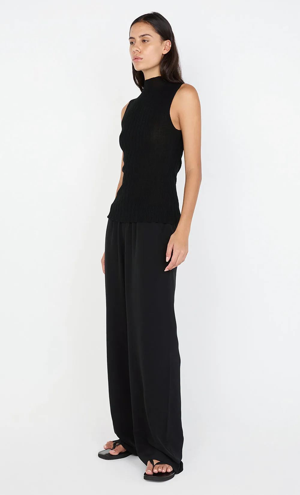 SILK PANT - BLACK sold by bec + bridge product image thumbnail 4