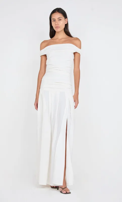APOLLINE MAXI DRESS - IVORY sold by bec + bridge