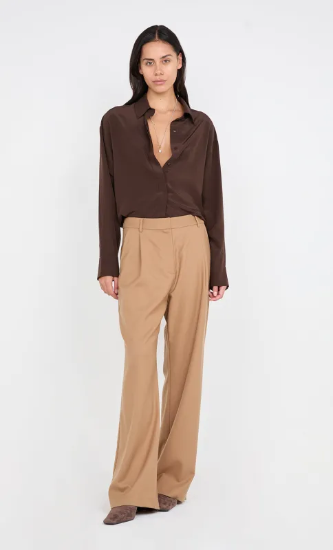 JAMIE WIDE LEG PANT - CAMEL sold by bec + bridge