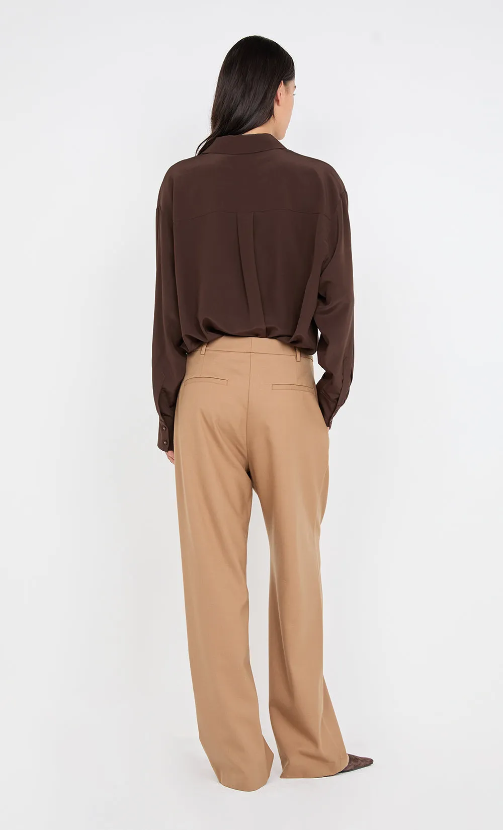 JAMIE WIDE LEG PANT - CAMEL sold by bec + bridge product image thumbnail 3