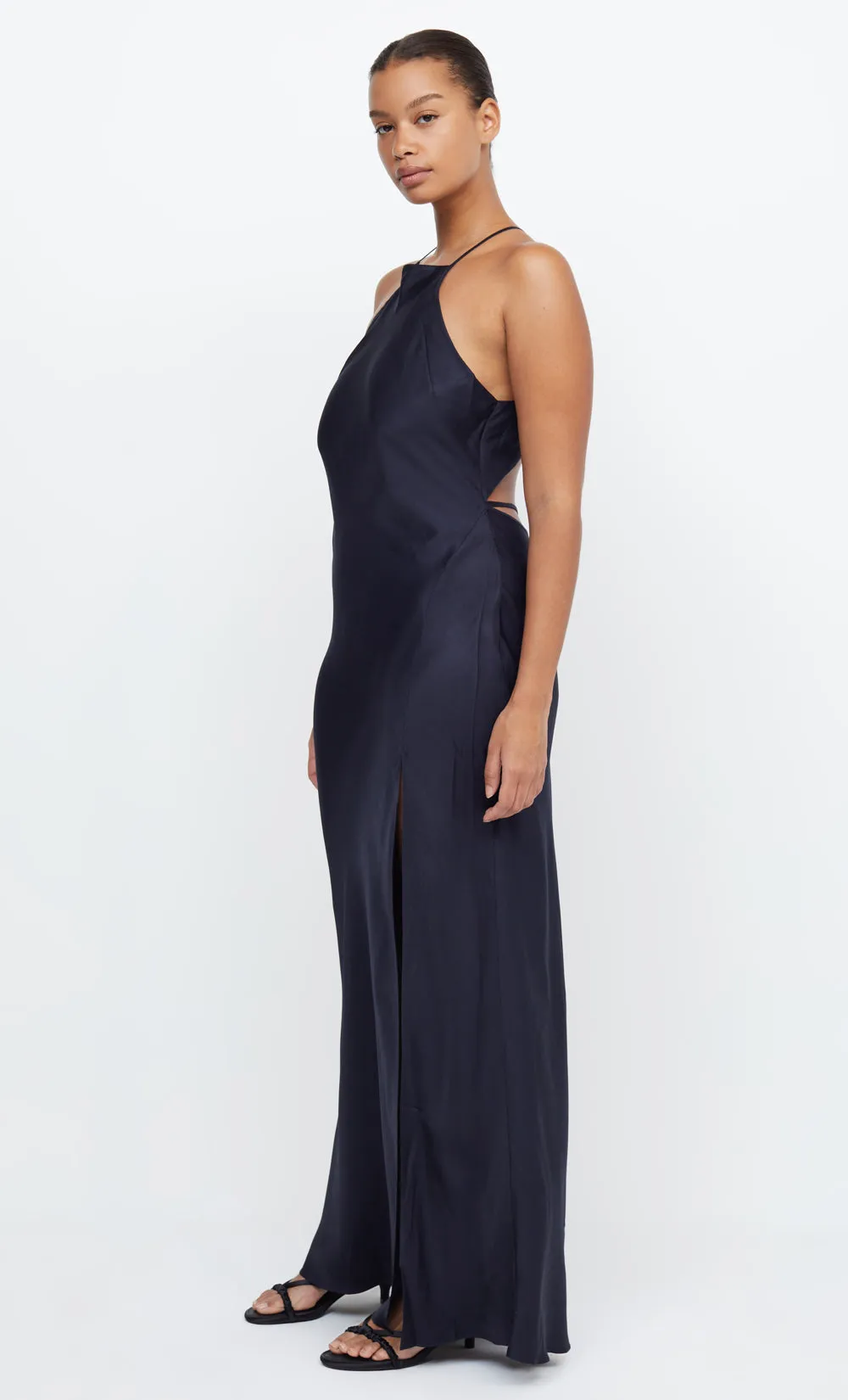 ADORE HALTER MAXI DRESS - INK sold by bec + bridge product image thumbnail 4