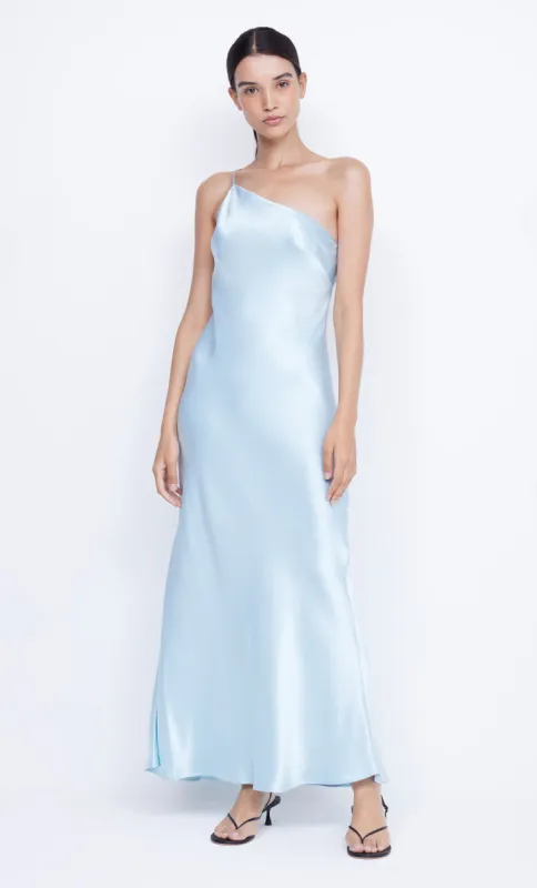 MARGAUX ASYM DRESS - DOLPHIN BLUE sold by bec + bridge