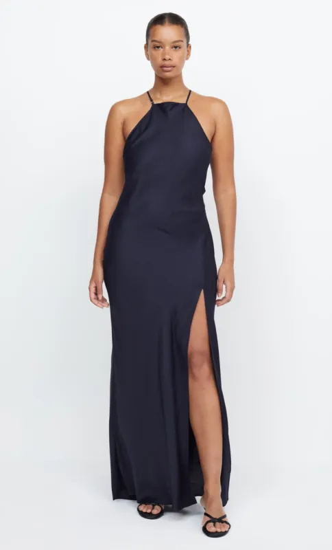 ADORE HALTER MAXI DRESS - INK sold by bec + bridge