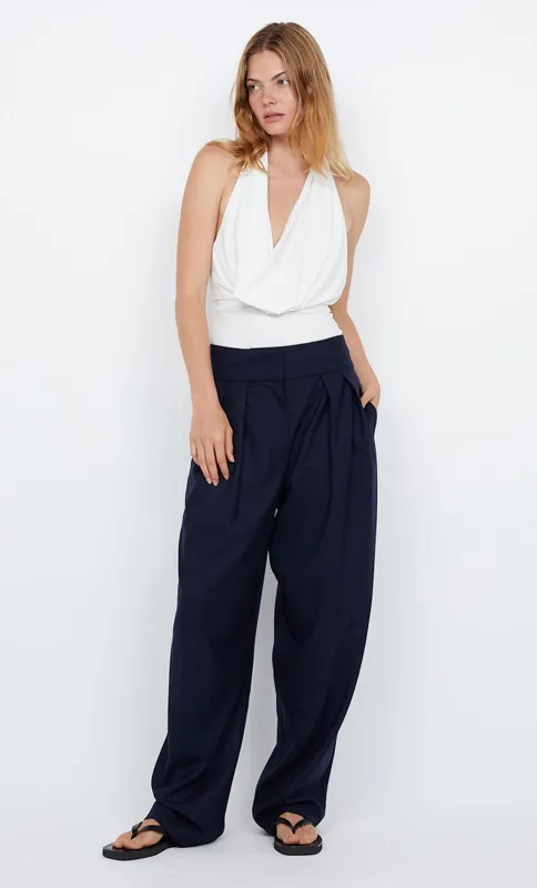 SONNIE HALTER TOP - WHITE sold by bec + bridge