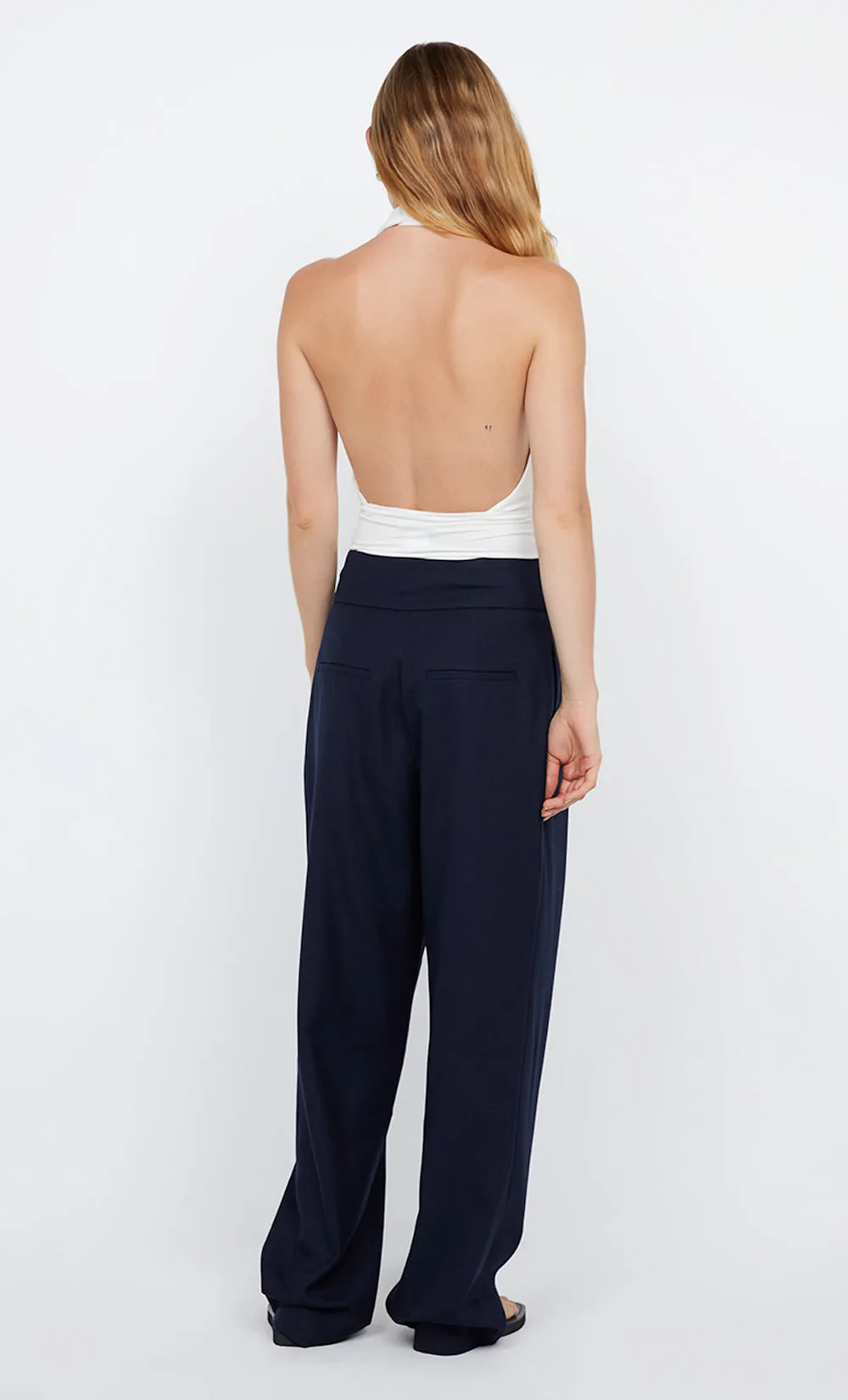 SONNIE HALTER TOP - WHITE sold by bec + bridge product image thumbnail 2