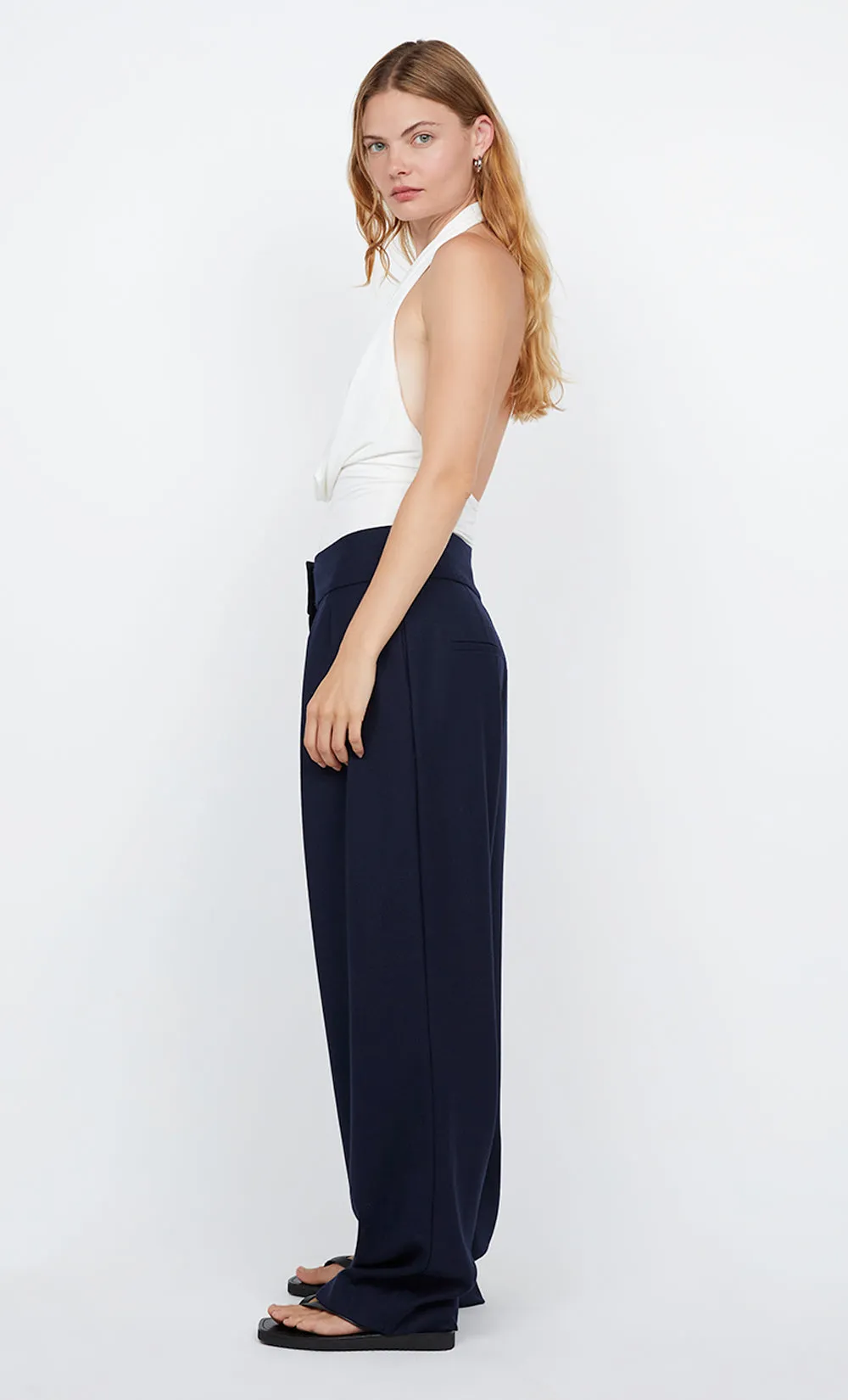 SONNIE HALTER TOP - WHITE sold by bec + bridge product image thumbnail 3