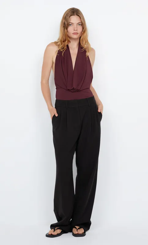 SONNIE HALTER TOP - PLUM sold by bec + bridge