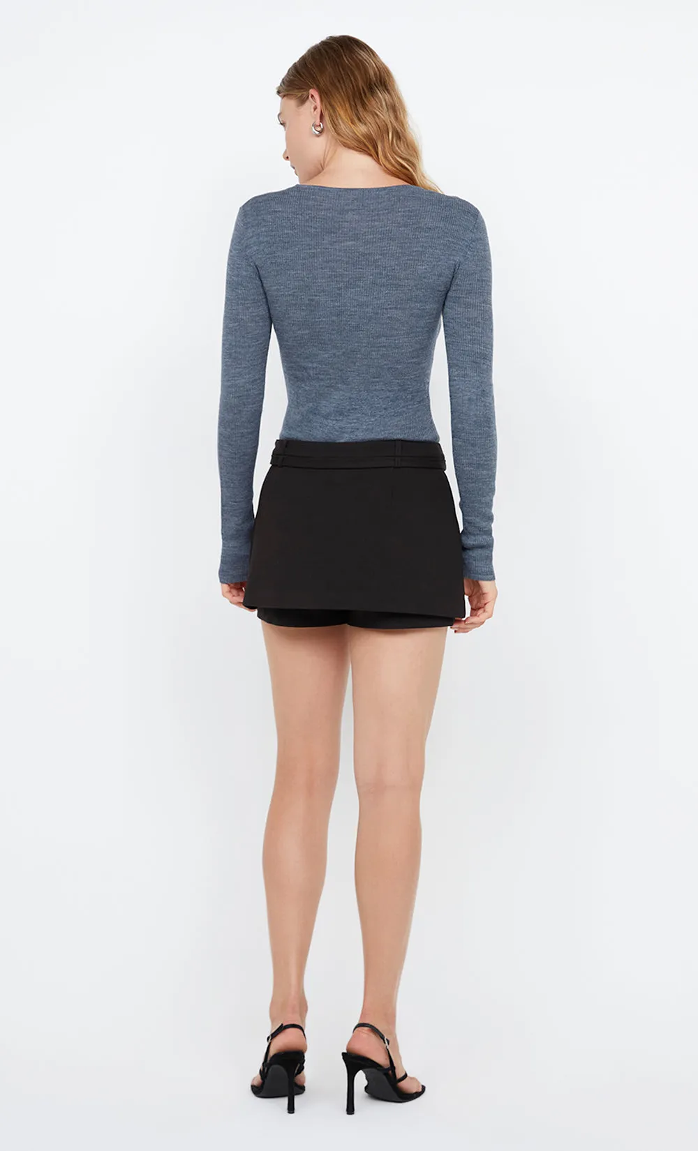 JONI BODYSUIT - GREY MARLE sold by bec + bridge product image thumbnail 4