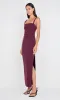 LEORA TUCK MAXI DRESS - PLUM sold by bec + bridge