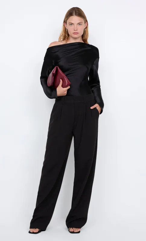 CARMELA ASYM TOP - IVORY sold by bec + bridge