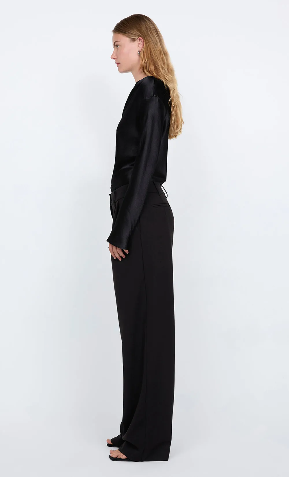 CARMELA ASYM TOP - IVORY sold by bec + bridge product image thumbnail 3