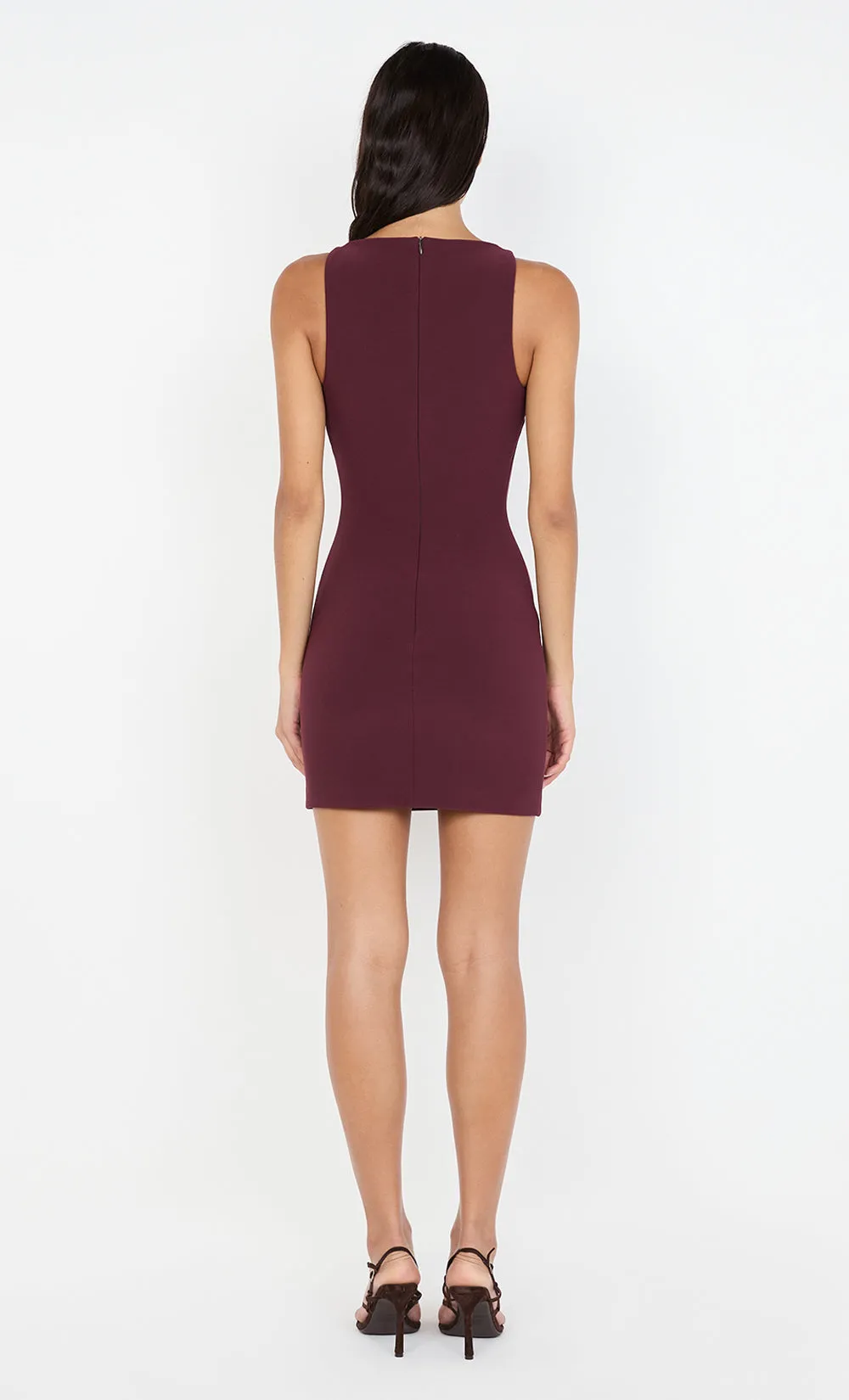 CLOVER MINI DRESS - PLUM sold by bec + bridge product image thumbnail 3