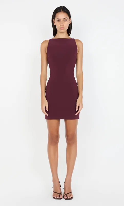 CLOVER MINI DRESS - PLUM sold by bec + bridge