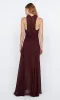 ROCHELLE HIGH NECK DRESS - PLUM sold by bec + bridge