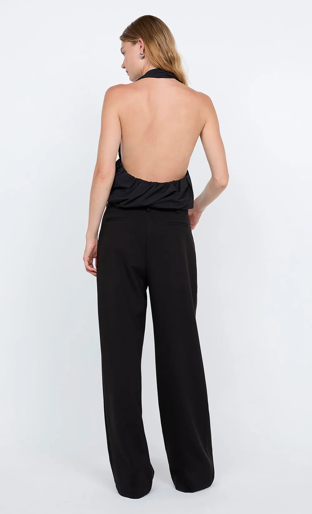 APOLLINE HALTER TOP - BLACK sold by bec + bridge product image thumbnail 4