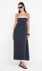ELYCE MAXI DRESS - INK/WHITE sold by bec + bridge