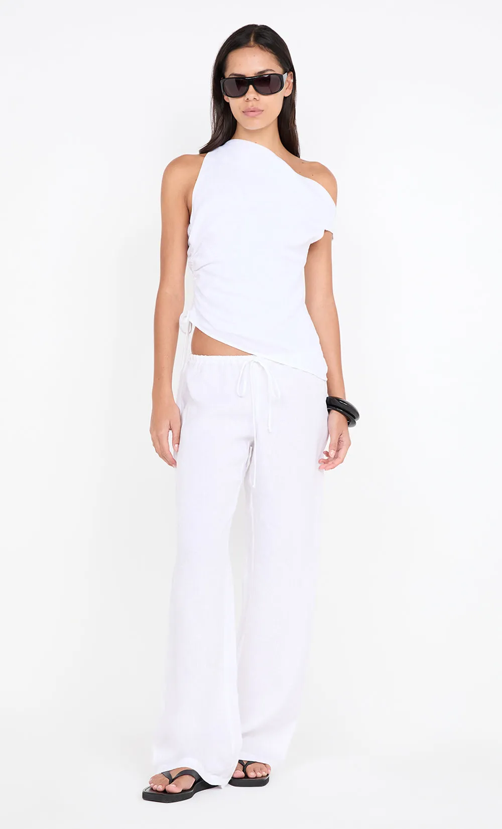 ELYCE PANT - WHITE sold by bec + bridge product image thumbnail 5