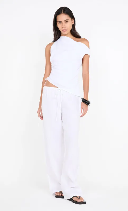 ELYCE PANT - WHITE sold by bec + bridge