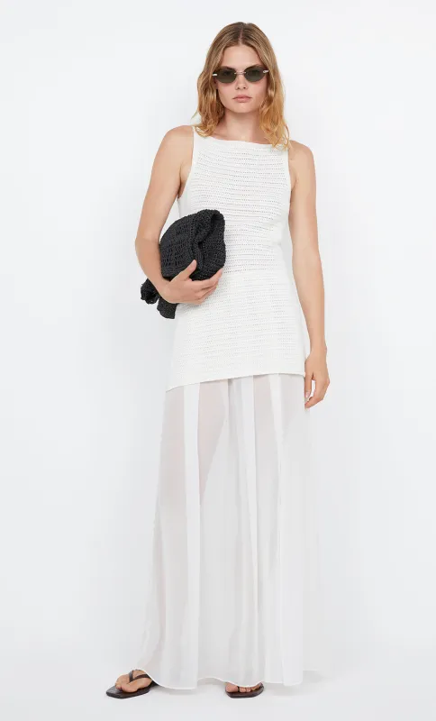 FILIPPA MAXI SKIRT - IVORY sold by bec + bridge