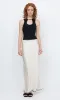 EMA MAXI DRESS - SAND/BLACK sold by bec + bridge