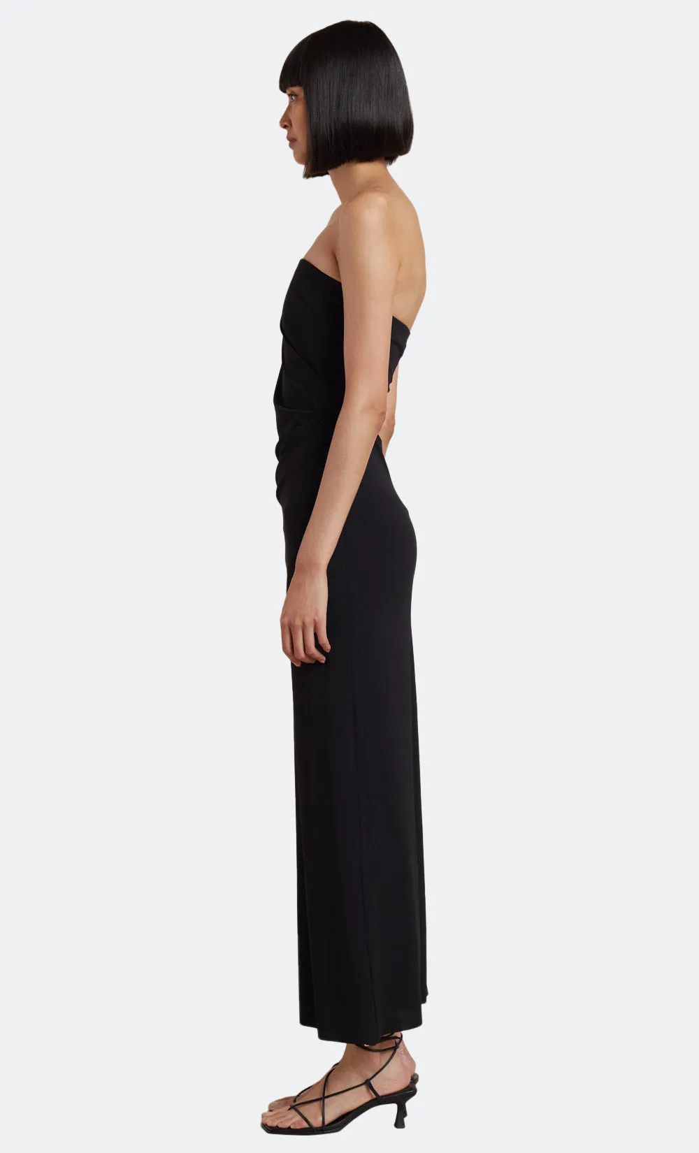 MYLA STRAPLESS DRESS - BLACK sold by bec + bridge product image thumbnail 4