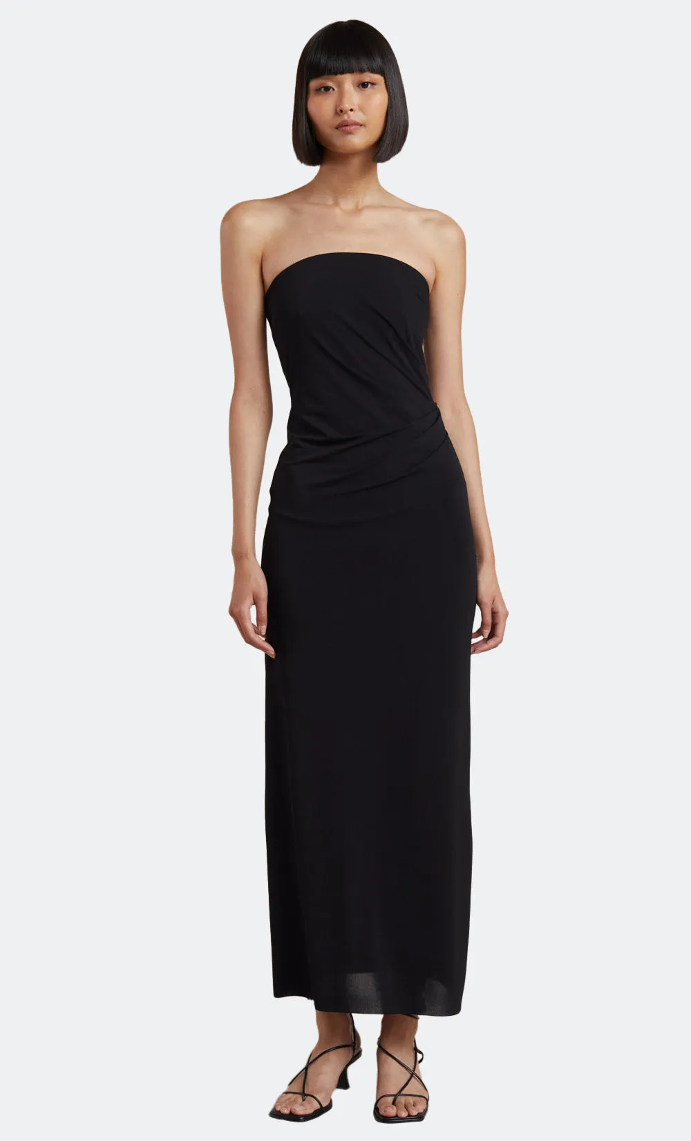 MYLA STRAPLESS DRESS - BLACK sold by bec + bridge