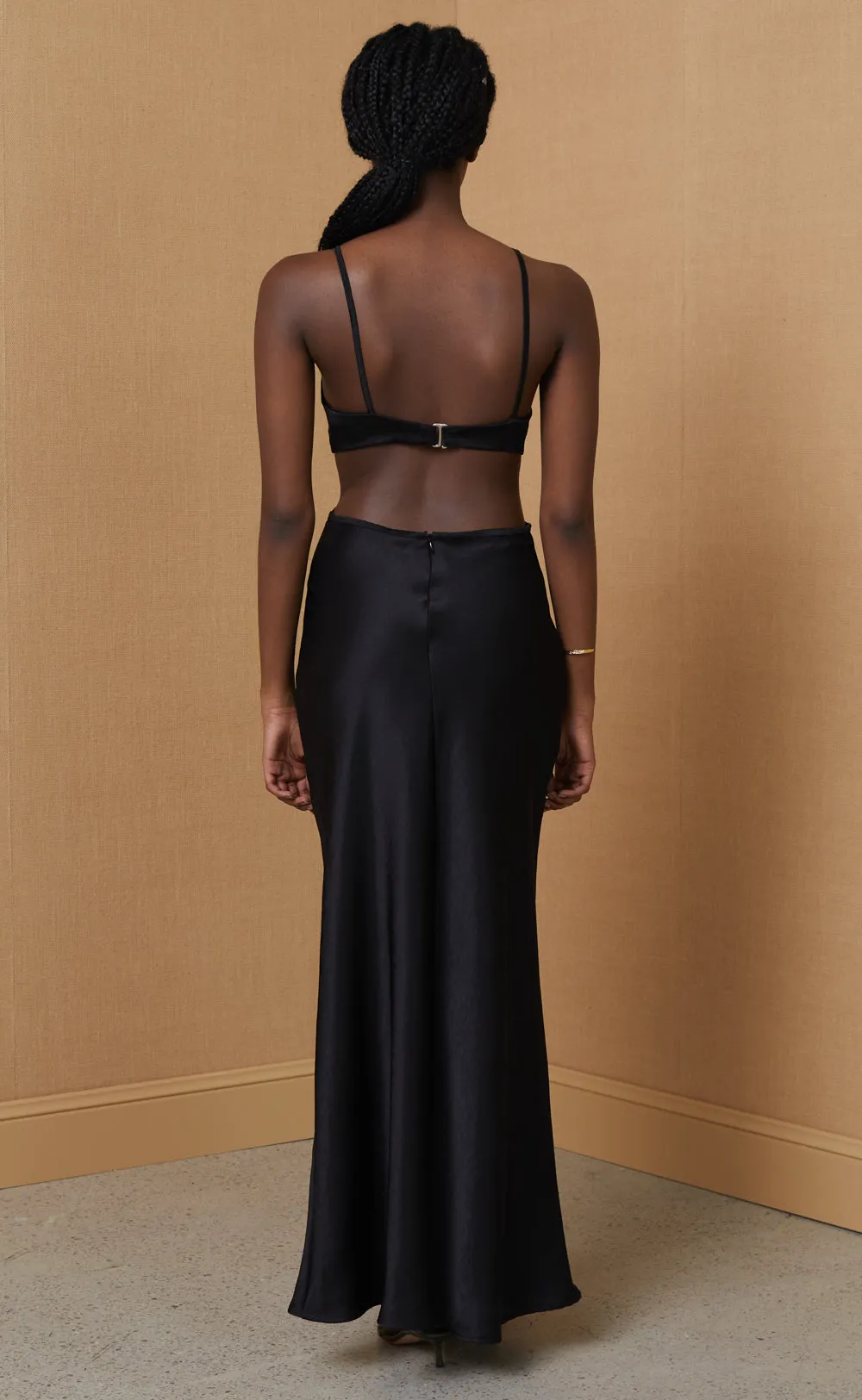 VERONIQUE MAXI DRESS - BLACK sold by bec + bridge product image thumbnail 5
