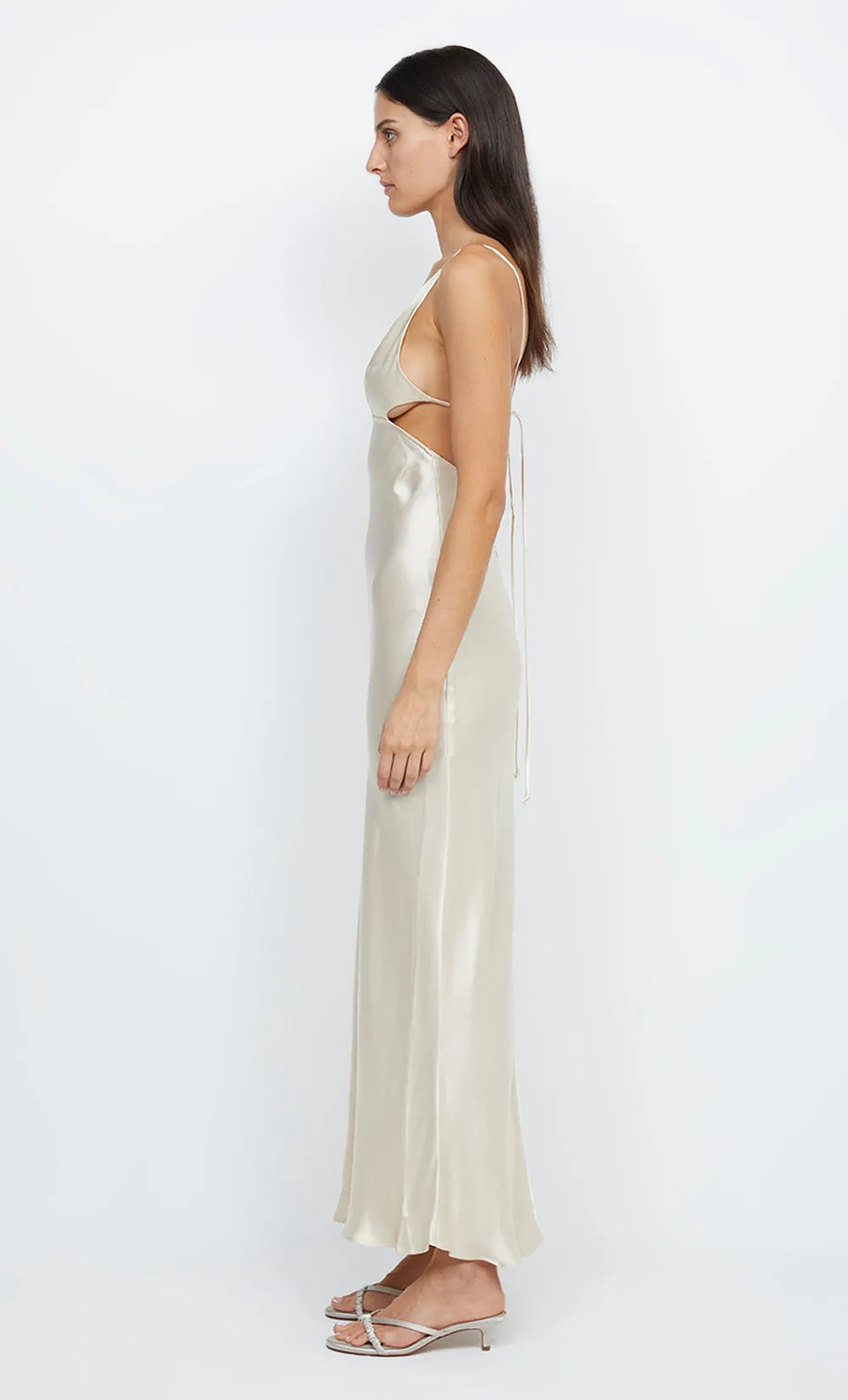 INDI STRAPPY MAXI DRESS - VANILLA CREAM sold by bec + bridge product image thumbnail 5