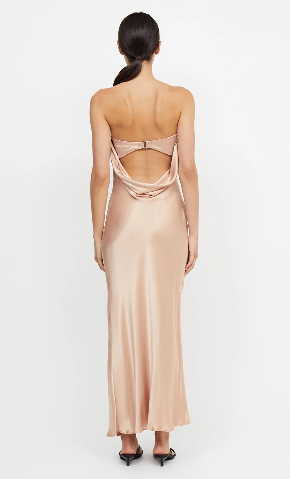 MOONDANCE STRAPLESS DRESS - ROSE GOLD sold by bec + bridge product image thumbnail 2