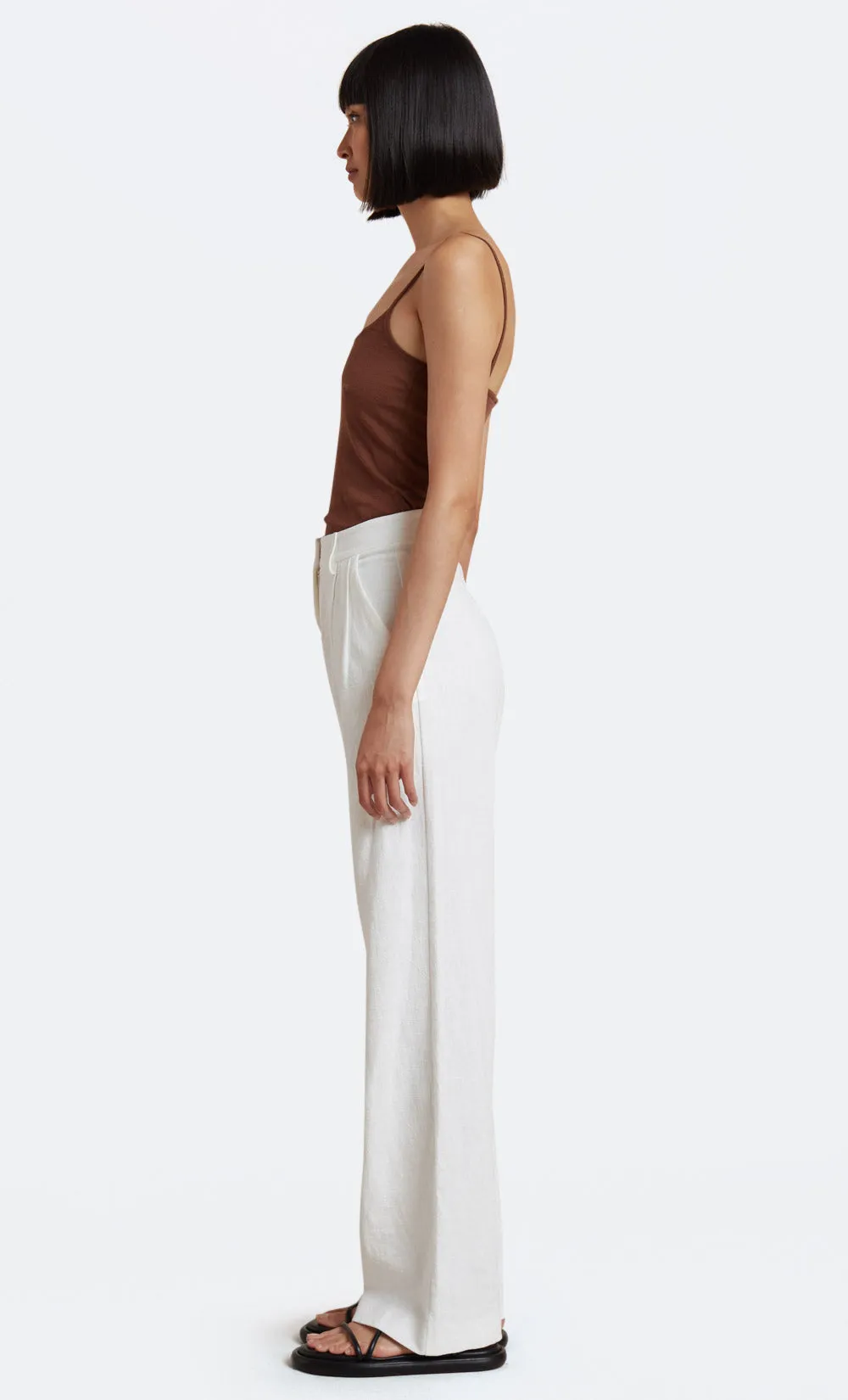 KNIT SINGLET - BROWN sold by bec + bridge product image thumbnail 3