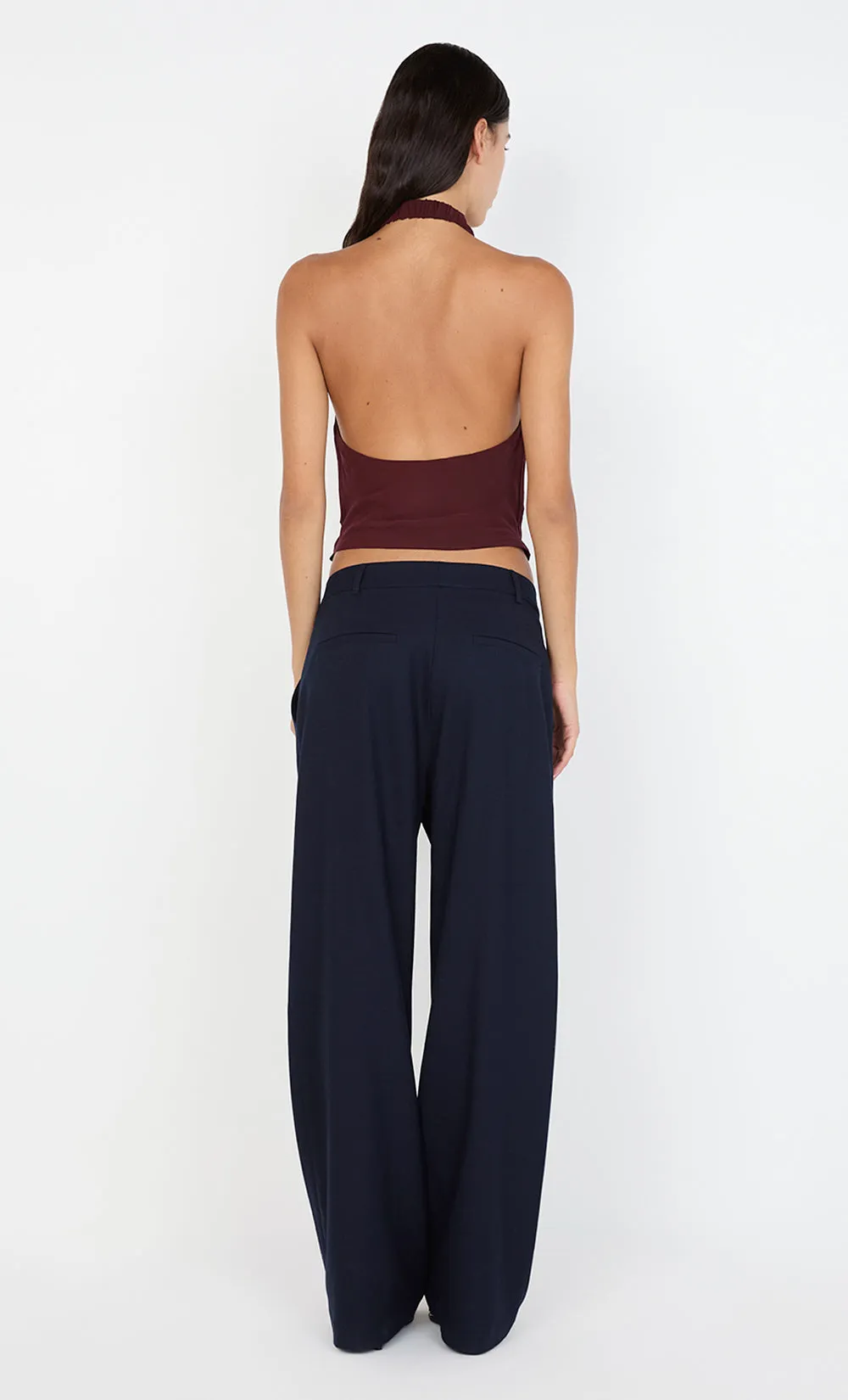 CELYSE HALTER TOP - PLUM sold by bec + bridge product image thumbnail 2