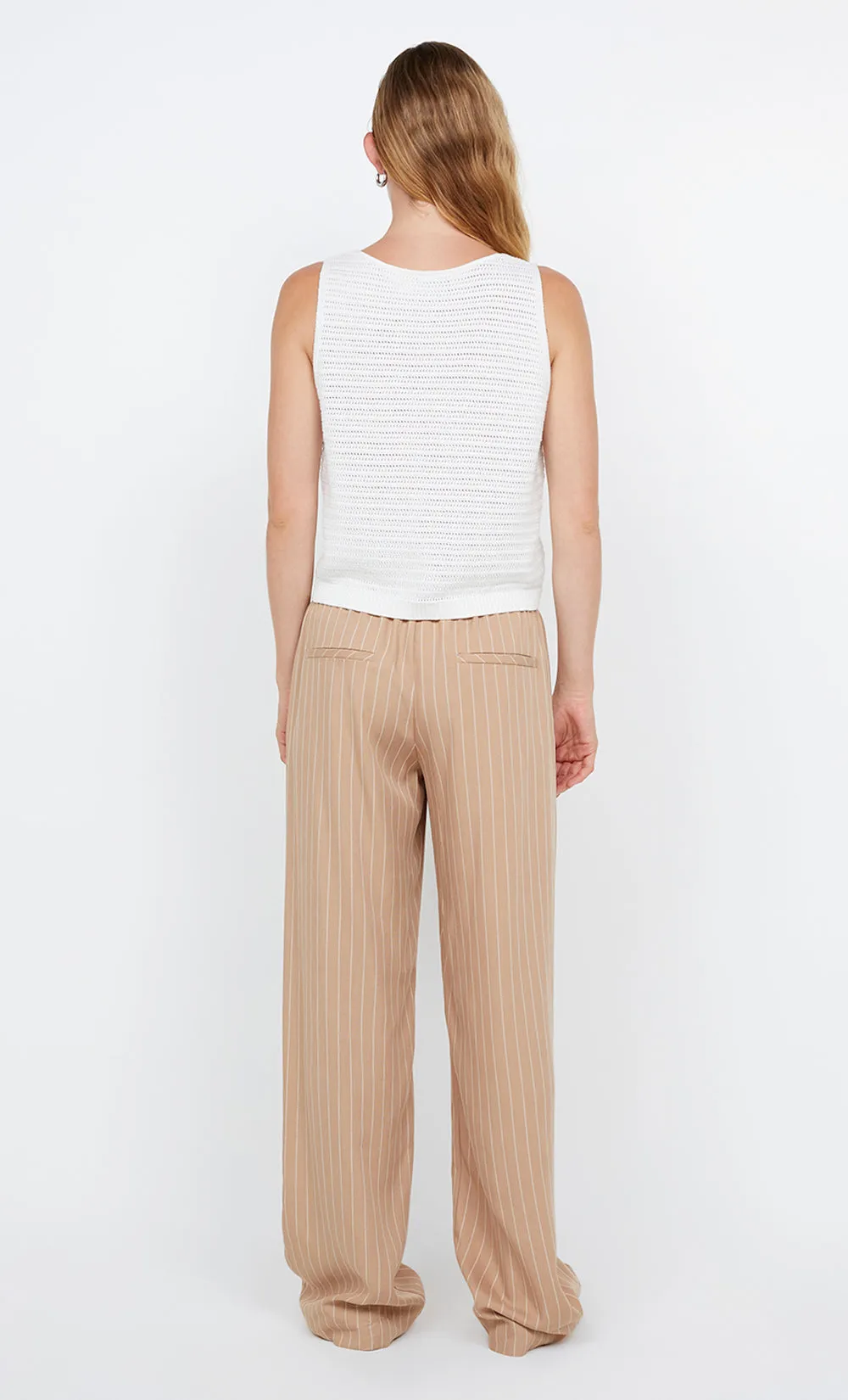ALMERIA PANT - CAMEL STRIPE sold by bec + bridge product image thumbnail 4