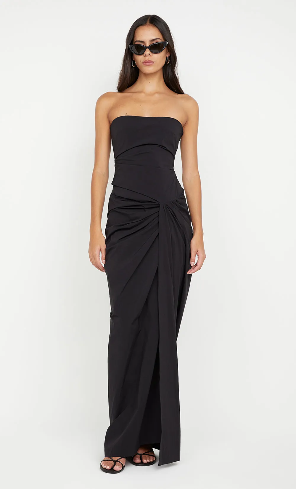 DOMENIC STRAPLESS DRESS - BLACK sold by bec + bridge product image thumbnail 3