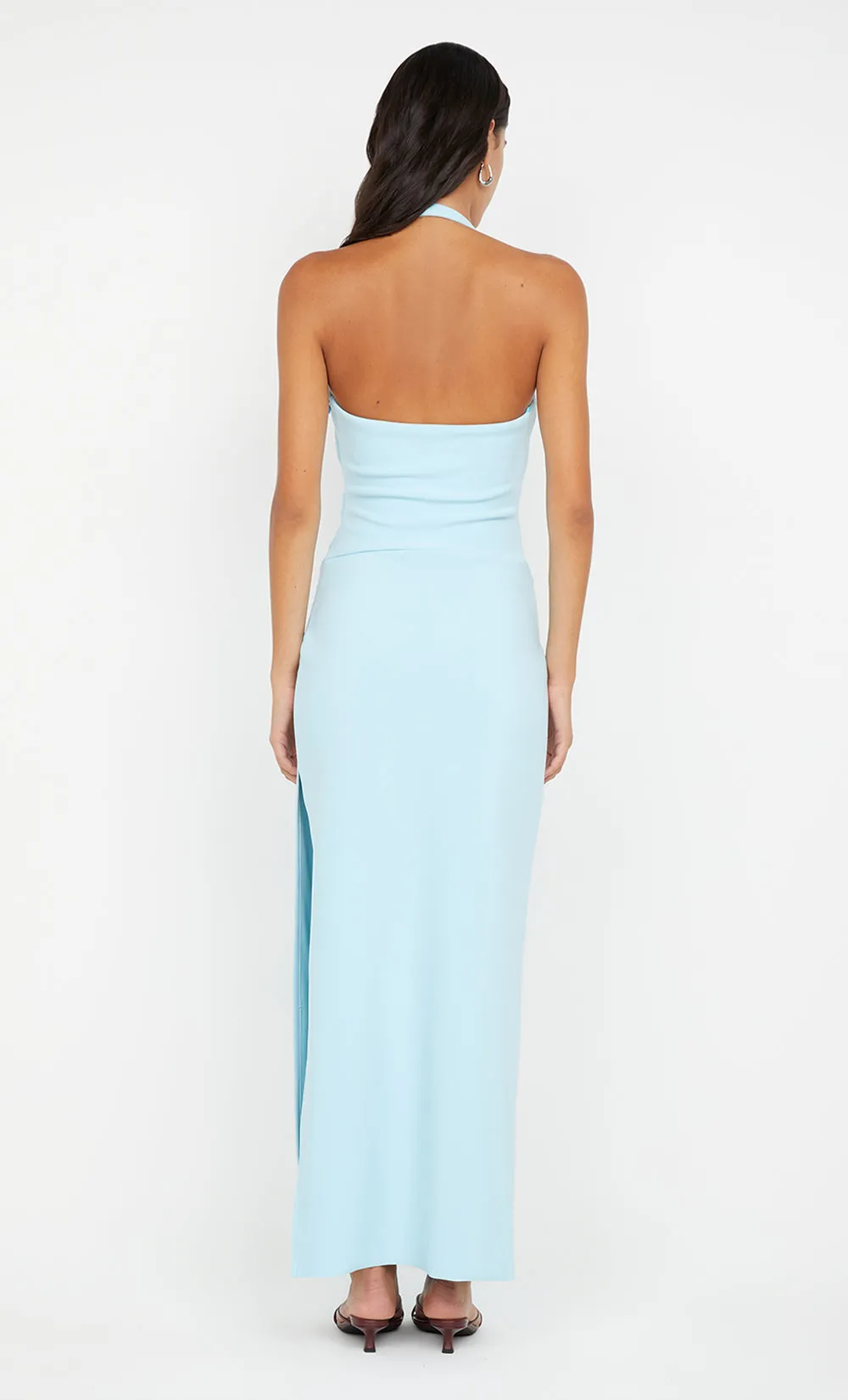 ARIVEN HALTER MAXI DRESS - SKY BLUE sold by bec + bridge product image thumbnail 3