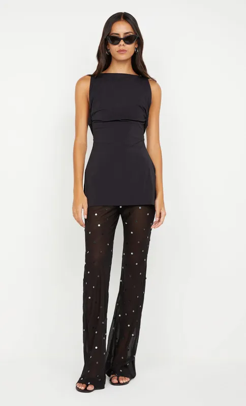 DOMENIC BOATNECK TOP - BLACK sold by bec + bridge