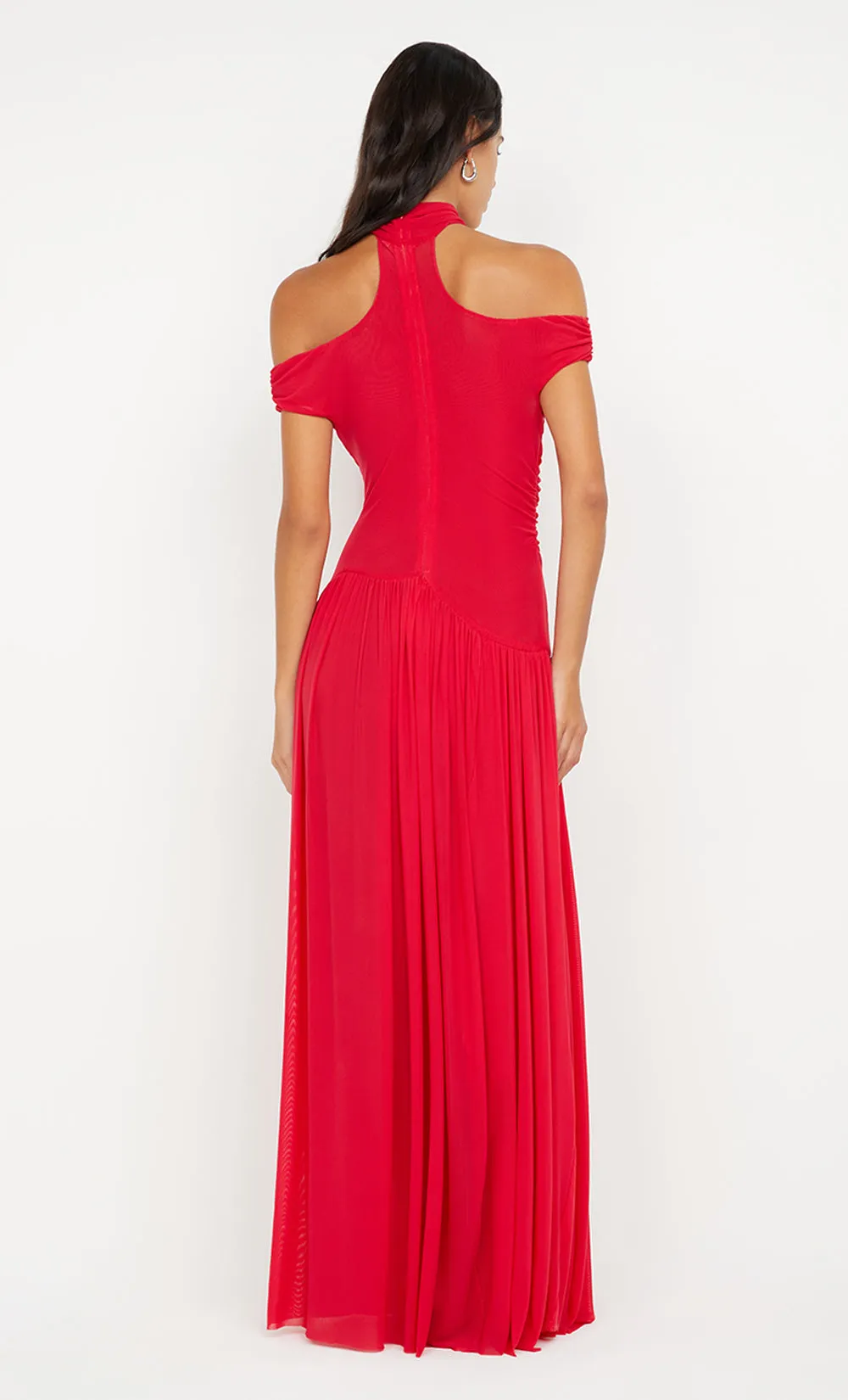 DEIJA OFFSHOULDER MAXI DRESS - STRAWBERRY sold by bec + bridge product image thumbnail 3