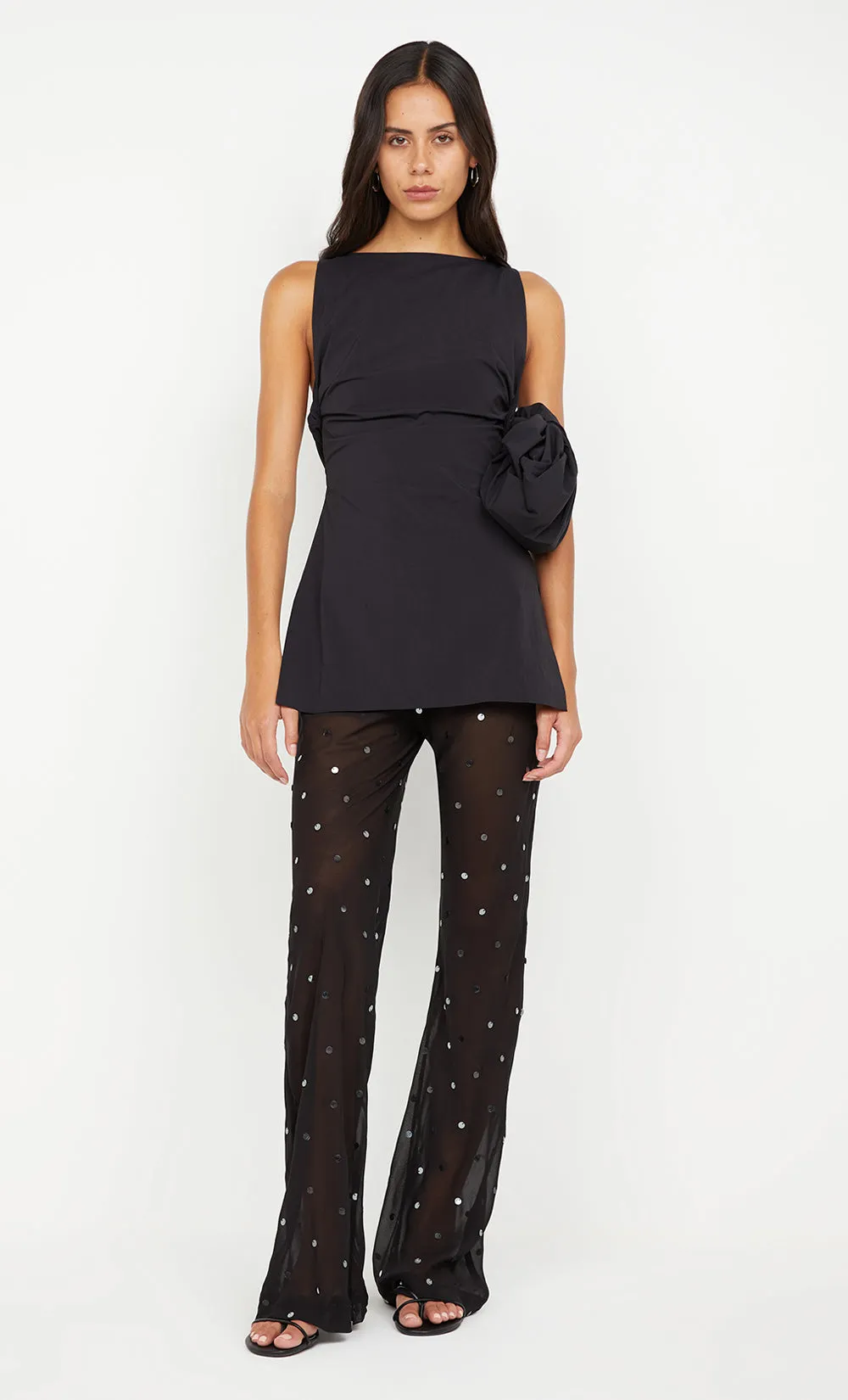 ARIELLE PANT - BLACK SEQUIN sold by bec + bridge product image thumbnail 3