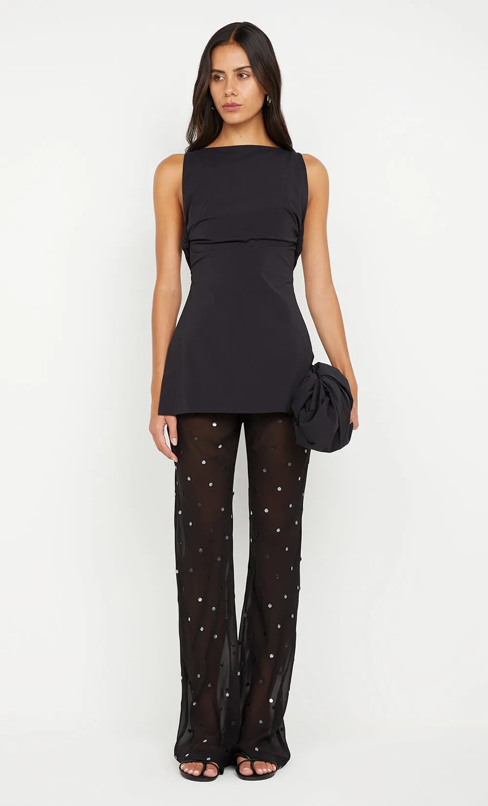 ARIELLE PANT - BLACK SEQUIN sold by bec + bridge