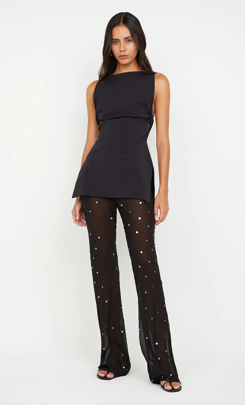 ARIELLE PANT - BLACK SEQUIN sold by bec + bridge product image thumbnail 2