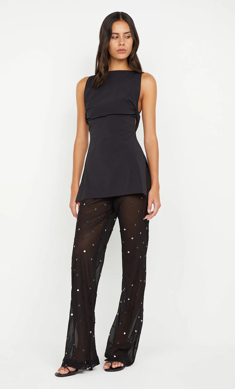 ARIELLE PANT - BLACK SEQUIN sold by bec + bridge product image thumbnail 4