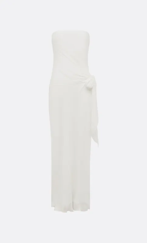 SONEVA STRAPLESS MAXI DRESS - IVORY sold by bec + bridge