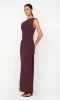 LEORA ASYM MAXI DRESS - PLUM sold by bec + bridge
