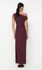 LEORA ASYM MAXI DRESS - PLUM sold by bec + bridge