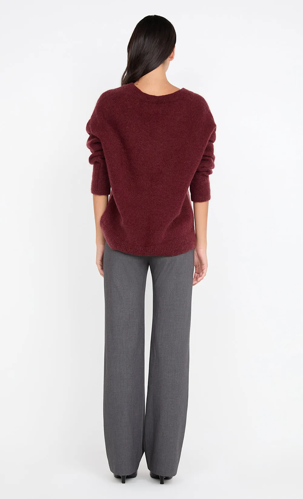 BLAKE BELTED PANT - CHARCOAL sold by bec + bridge product image thumbnail 5