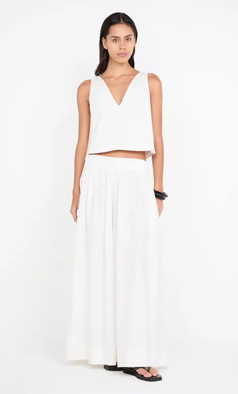 ALUCA PINTUCK MAXI SKIRT - WHITE sold by bec + bridge