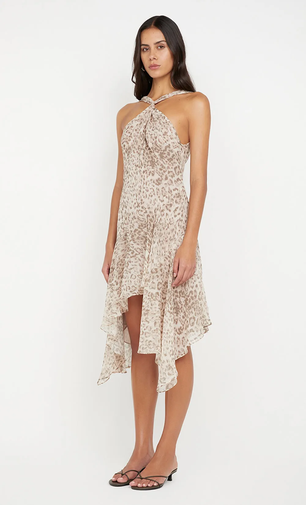 FELINE MIDI DRESS - FADED LEOPARD sold by bec + bridge product image thumbnail 2